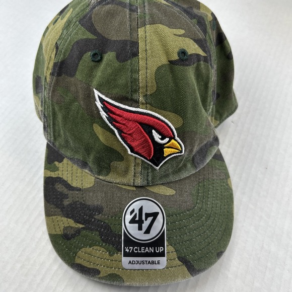 47 Other - Arizona Cardinals Camo '47 Clean Up Adjustable Brand New Hat NFL